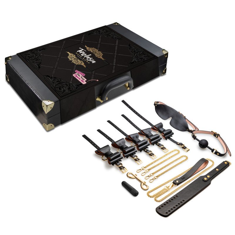 Temptasia Safe Word Bondage Kit with Suitcase - Mr and Mrs D's