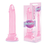 The 9's Diclets Jelly TPR Dong 7" - Pink - Mr and Mrs D's