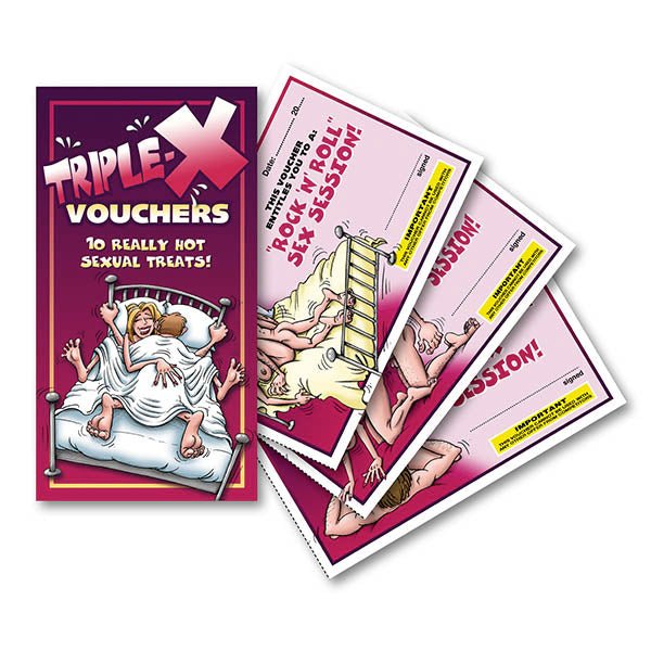 Triple - X Vouchers - Mr and Mrs D's