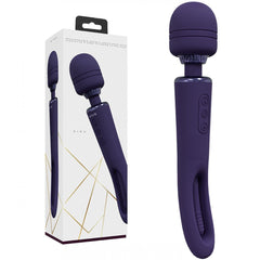 VIVE Kiku Flapping Tongue and Wand Vibrator - Purple - Mr and Mrs D's
