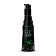 Wicked Aqua Candy Apple Water - based Lubricant - Mr and Mrs D's