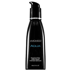 Wicked Aqua Water - based Lubricant 60ml - Mr and Mrs D's