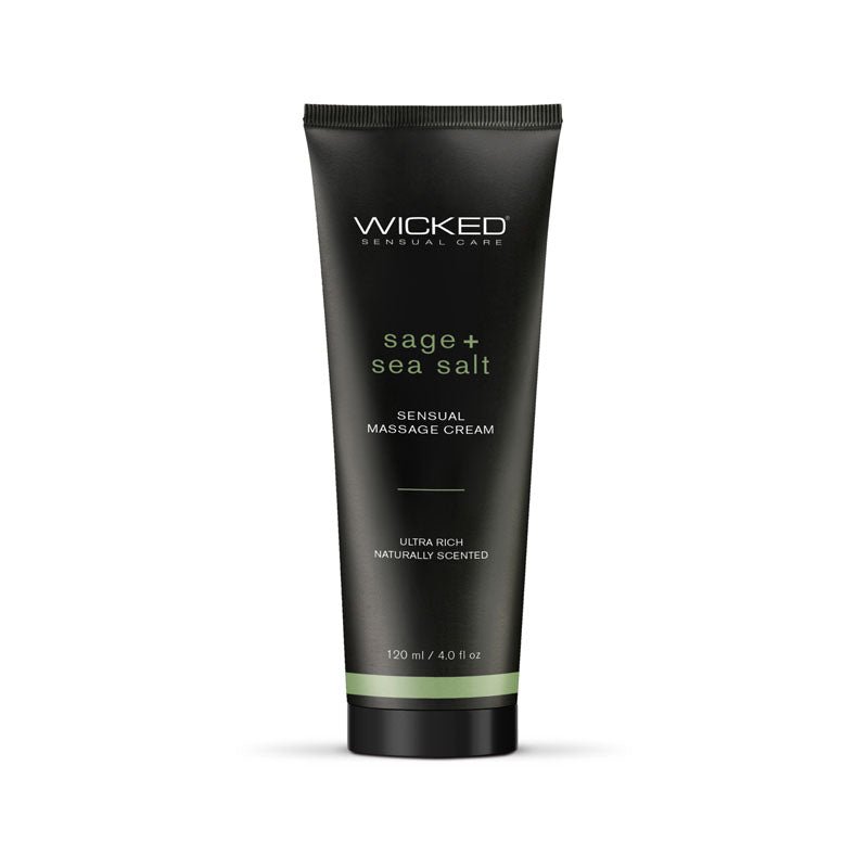 Wicked SAGE + SEA SALT Sensual Massage Cream - Mr and Mrs D's