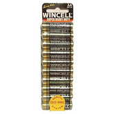 Wincell AA Super Heavy Duty Batteries - 10 pack - Mr and Mrs D's