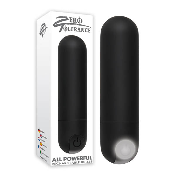 Zero Tolerance All Powerful Rechargeable Bullet Vibrator - Mr and Mrs D's