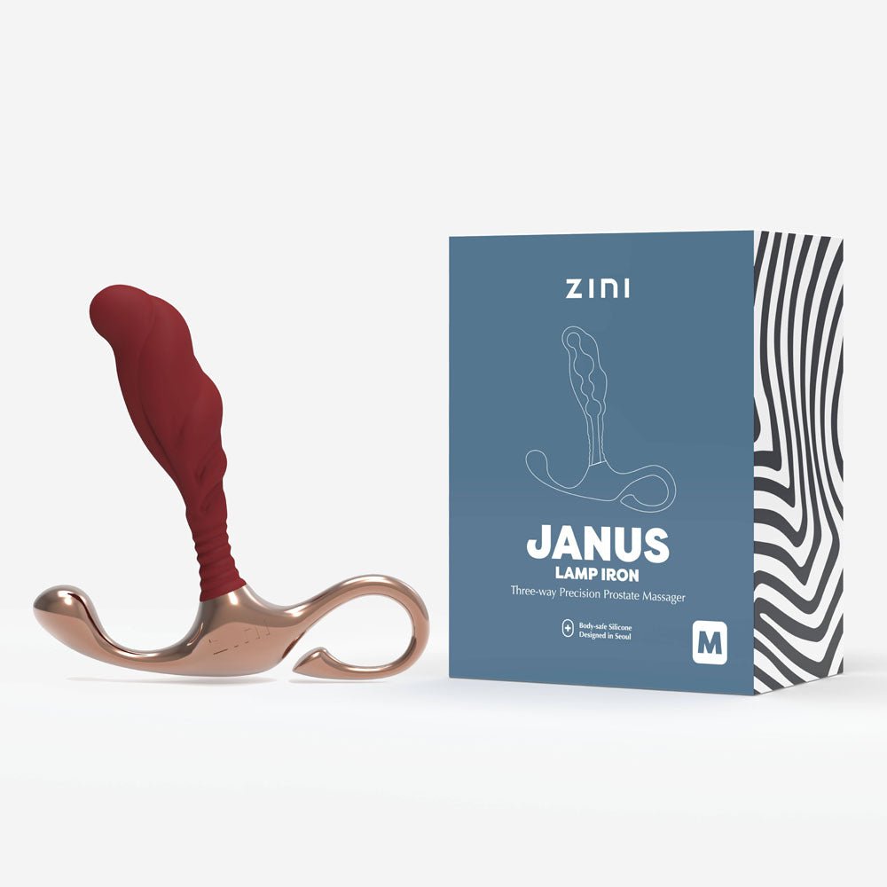 Zini Janus Lamp Iron Butt Plug - Prostate Massager Medium - Mr and Mrs D's