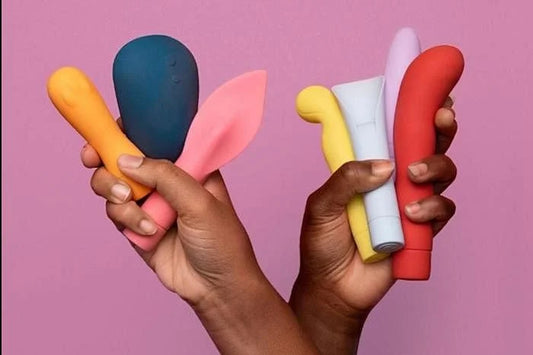 2 brown hands holdings adult pleasure products, embracing pleasure