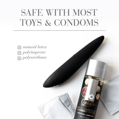 JO Gelato White Chocolate Raspberry Lube - 30 mL - White Chocolate Raspberry Flavoured Water Based Lubricant - 30 ml Bottle