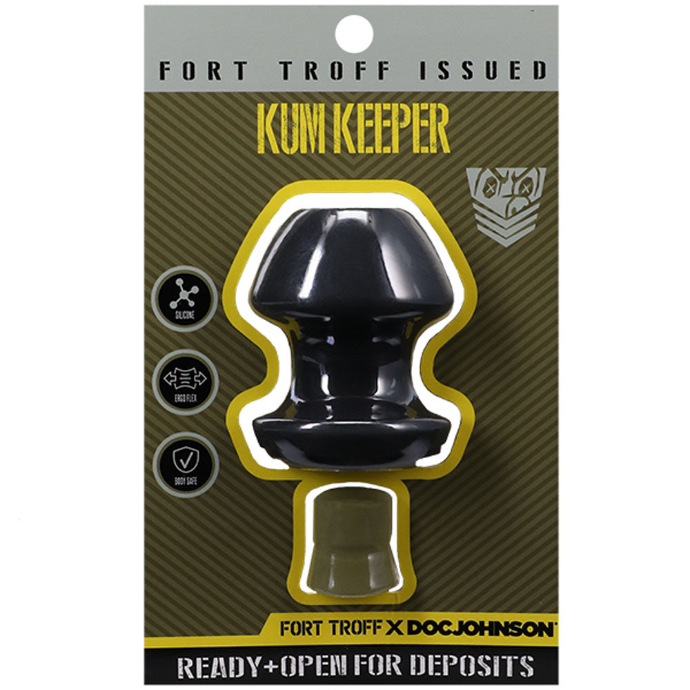 Fort Troff - Kum Keeper Medium Hollow Butt Plug with Removeable Stopper