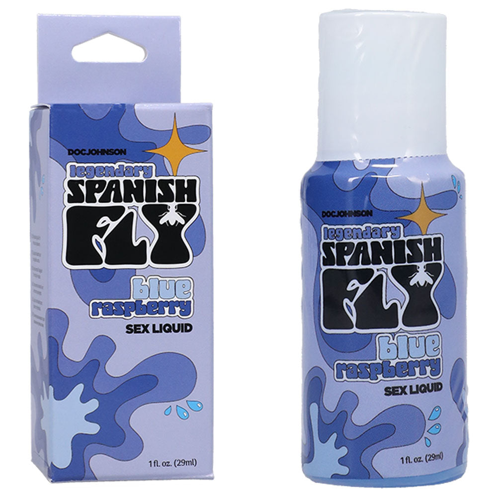 Spanish Fly Sex Liquid - Blue Raspberry - Aphrodisiac Enhancer - 29 ml Bottle