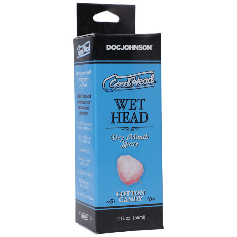 Goodhead Wet Head Dry Mouth Spray - Cotton Candy Flavoured - 59 ml Bottle