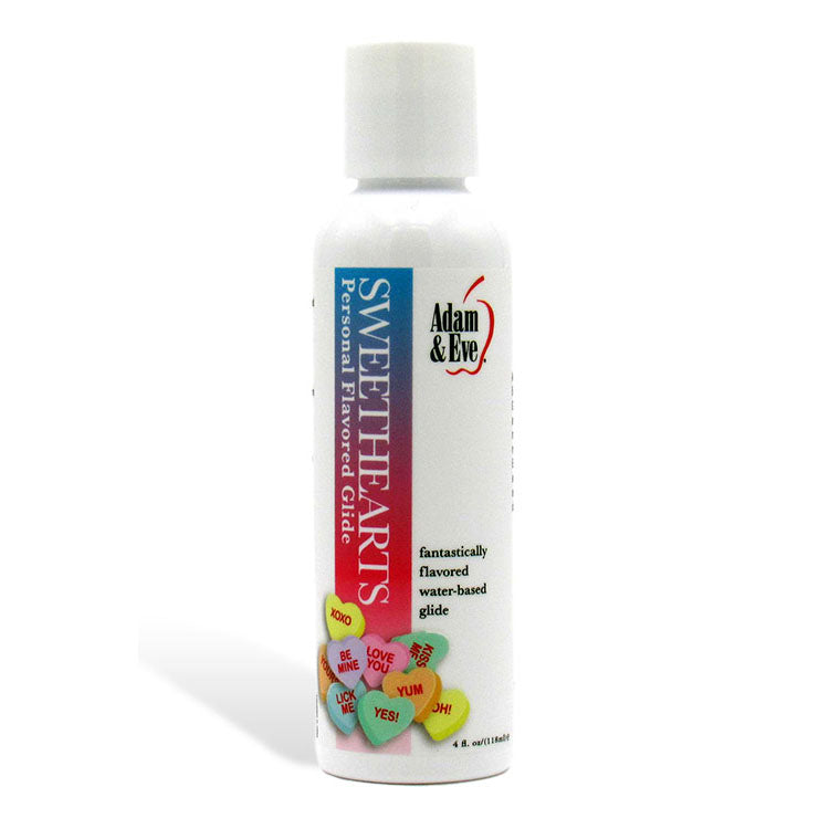 Adam & Eve SWEETHEARTS Candy Flavoured Water Based Lubricant - 118 ml Bottle