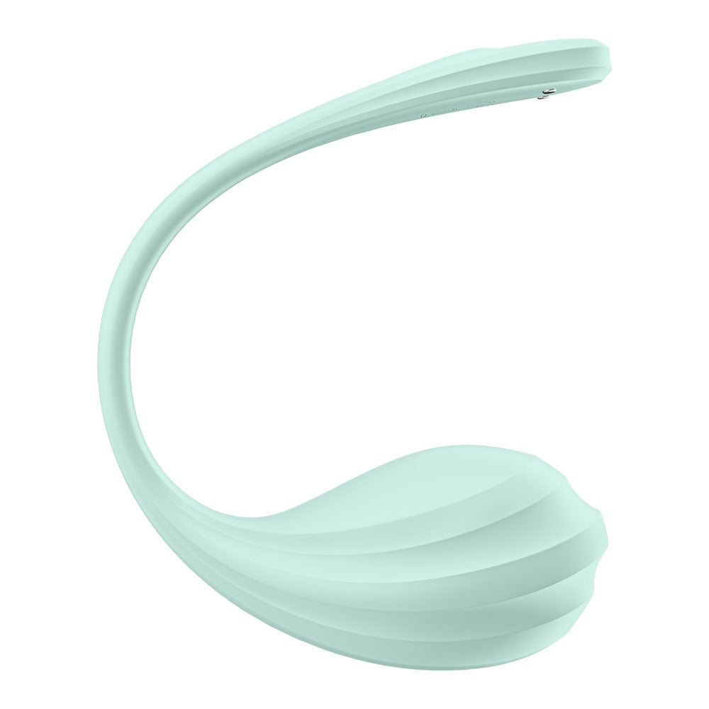 Satisfyer Smooth Petal Wearable Vibrator - Mint