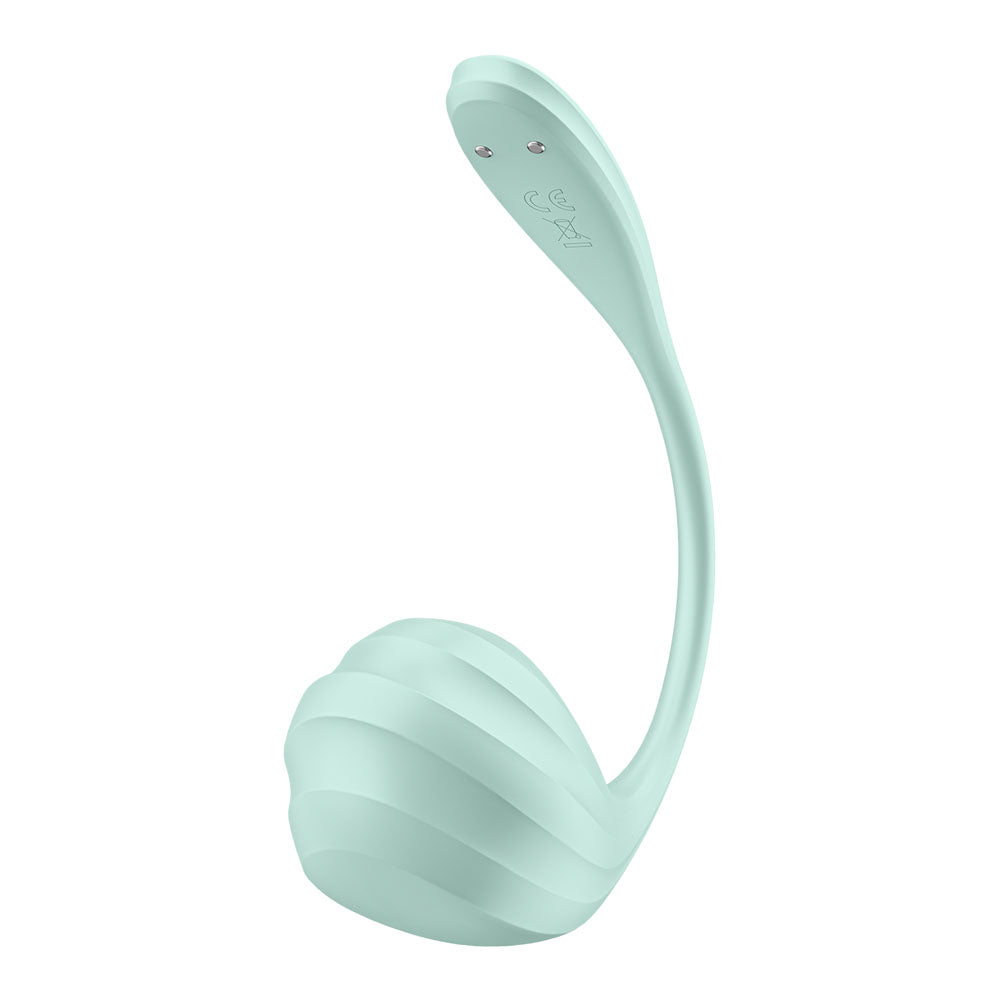 Satisfyer Smooth Petal Wearable Vibrator - Mint
