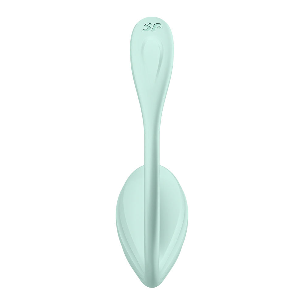 Satisfyer Smooth Petal Wearable Vibrator - Mint