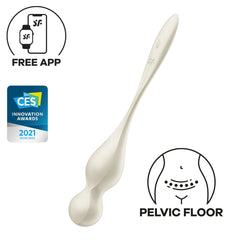 Satisfyer Love Birds 1 Vibrating Kegel Balls- White
