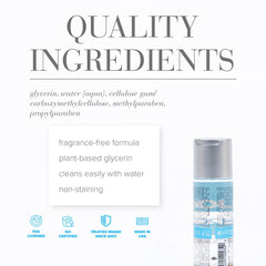 JO H2O Original Lube - 120 mL - Water Based Lubricant - 120 ml Bottle