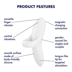 Satisfyer Bold Lover White Vibrator