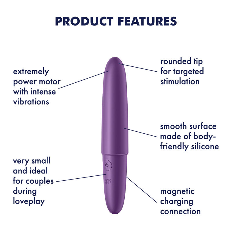 Satisfyer Ultra Power Bullet Vibrator 6 - Purple