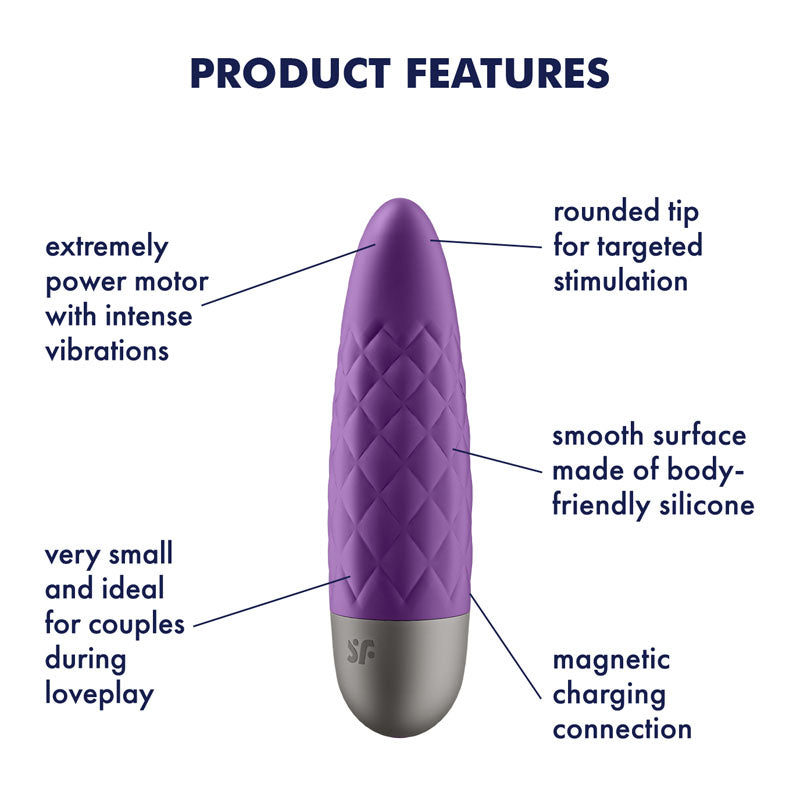 Satisfyer Ultra Power Bullet Vibrator 5 - Purple