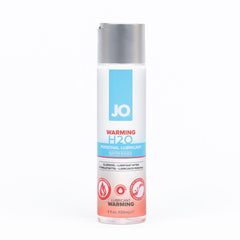 JO H2O Warming Lube - 120 mL - Water Based Warming Lubricant - 120 ml Bottle