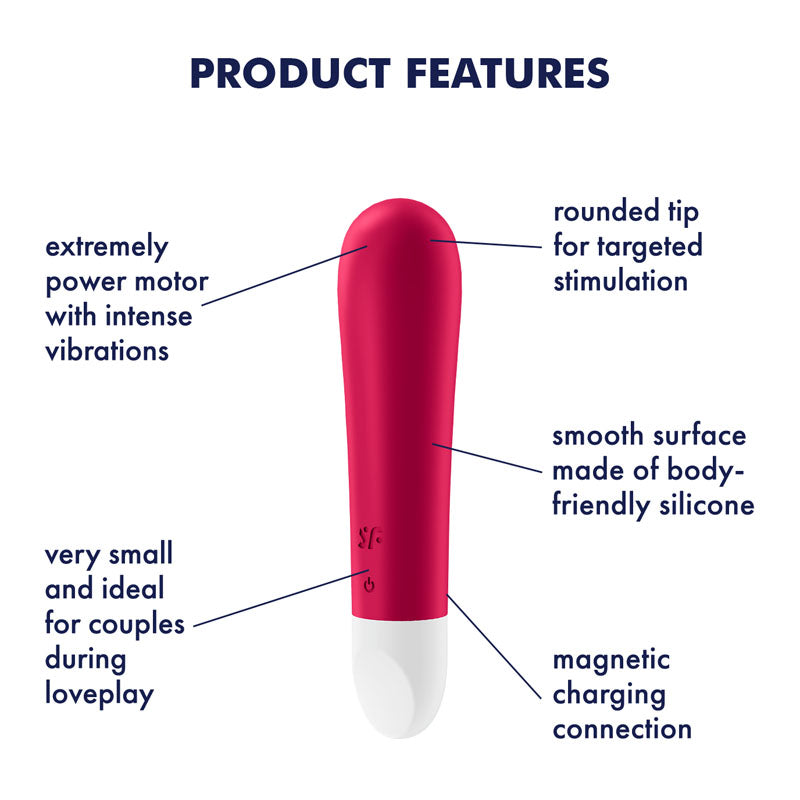 Satisfyer Ultra Power Bullet Vibrator 1 - Pink