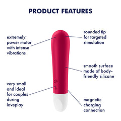 Satisfyer Ultra Power Bullet Vibrator 1 - Pink