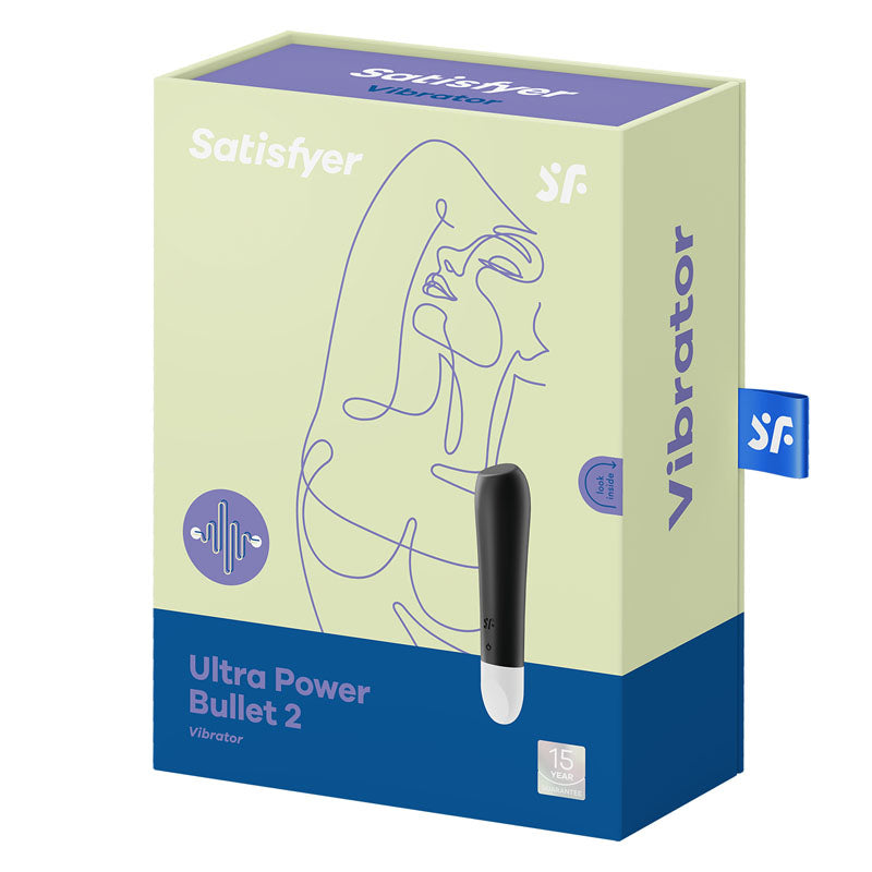 Satisfyer Ultra Power Bullet Vibrator 2 - Black