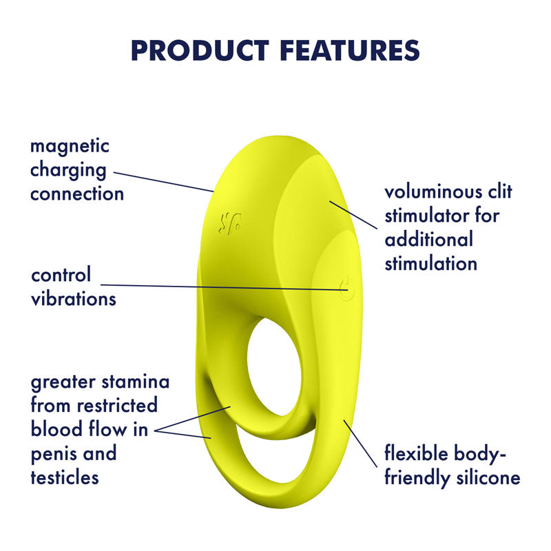 Satisfyer Spectacular Duo Vibrating Cock Ring