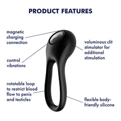Satisfyer Majestic Duo Vibrating Cock Ring