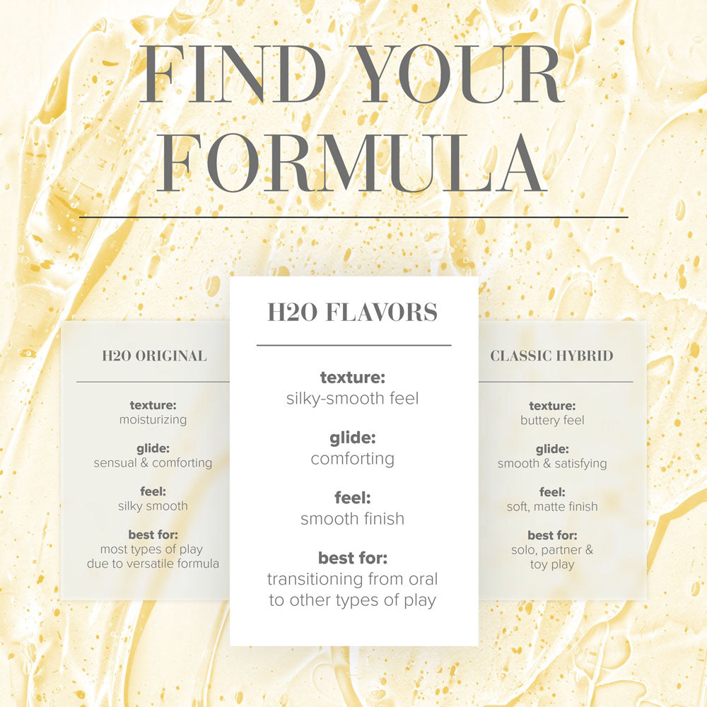 JO H2O Juicy Pineapple Lube - 120 mL - Pineapple Flavoured Water Based Lubricant - 30 ml Bottle