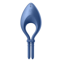 Satisfyer Bullseye - Blue Vibrating Cock Ring