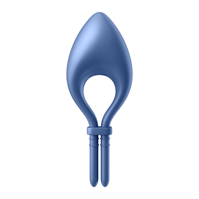 Satisfyer Bullseye - Blue Vibrating Cock Ring