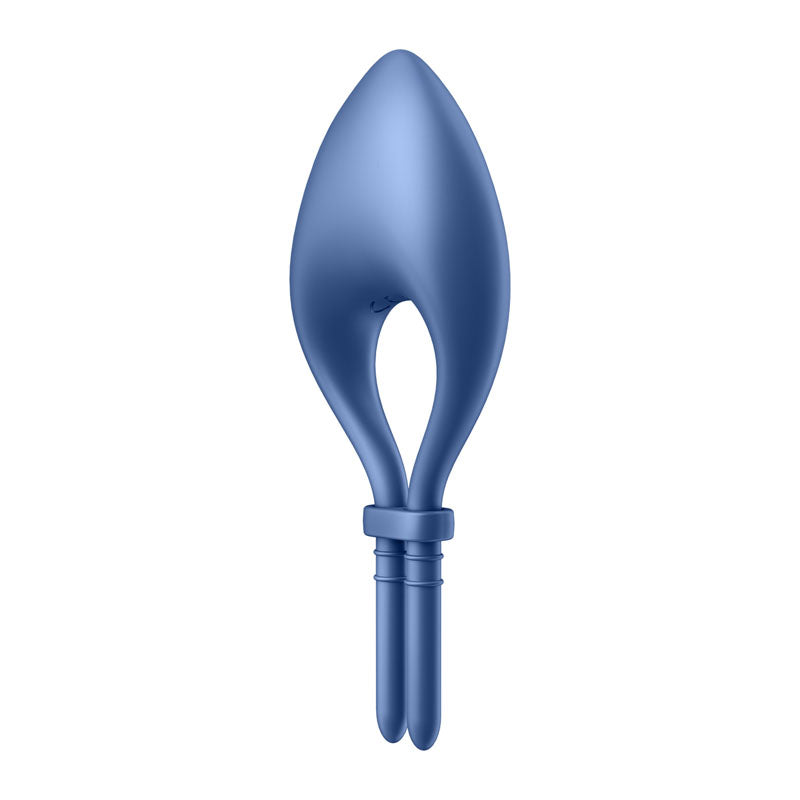 Satisfyer Bullseye - Blue Vibrating Cock Ring