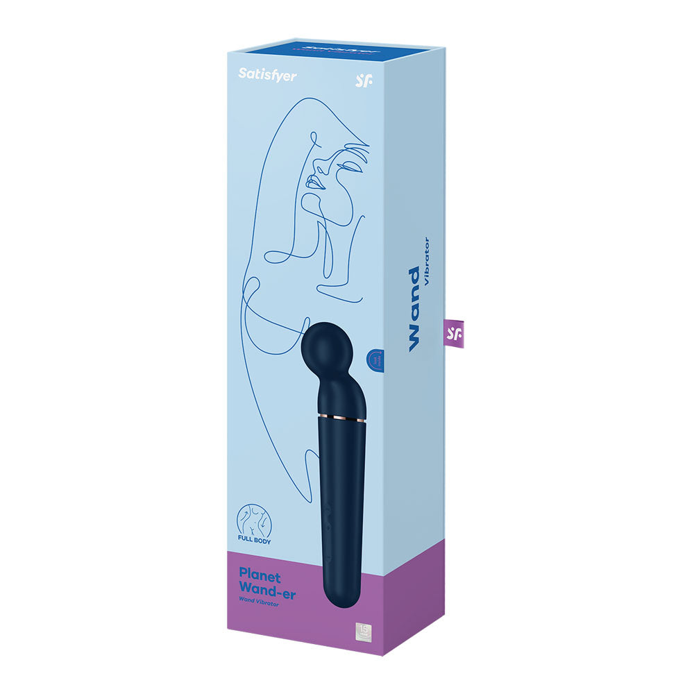Satisfyer Planet Wand-er - Blue Wand Vibrator