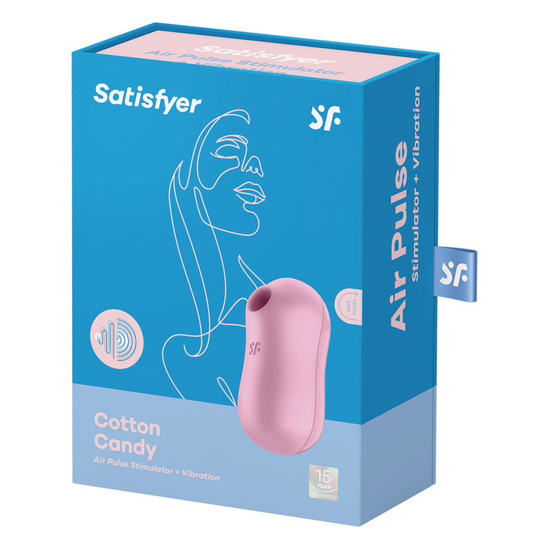 Satisfyer Cotton Candy Air-Pulse Vibrator - Lilac