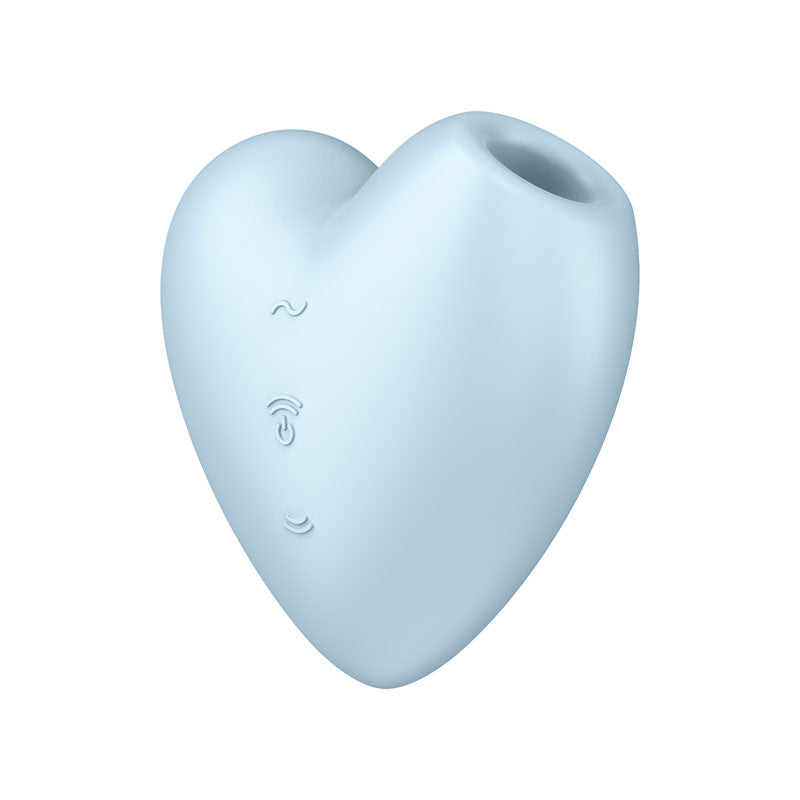 Satisfyer Cutie Heart Air-Pulse Vibrator - Blue