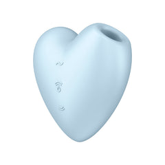 Satisfyer Cutie Heart Air-Pulse Vibrator - Blue