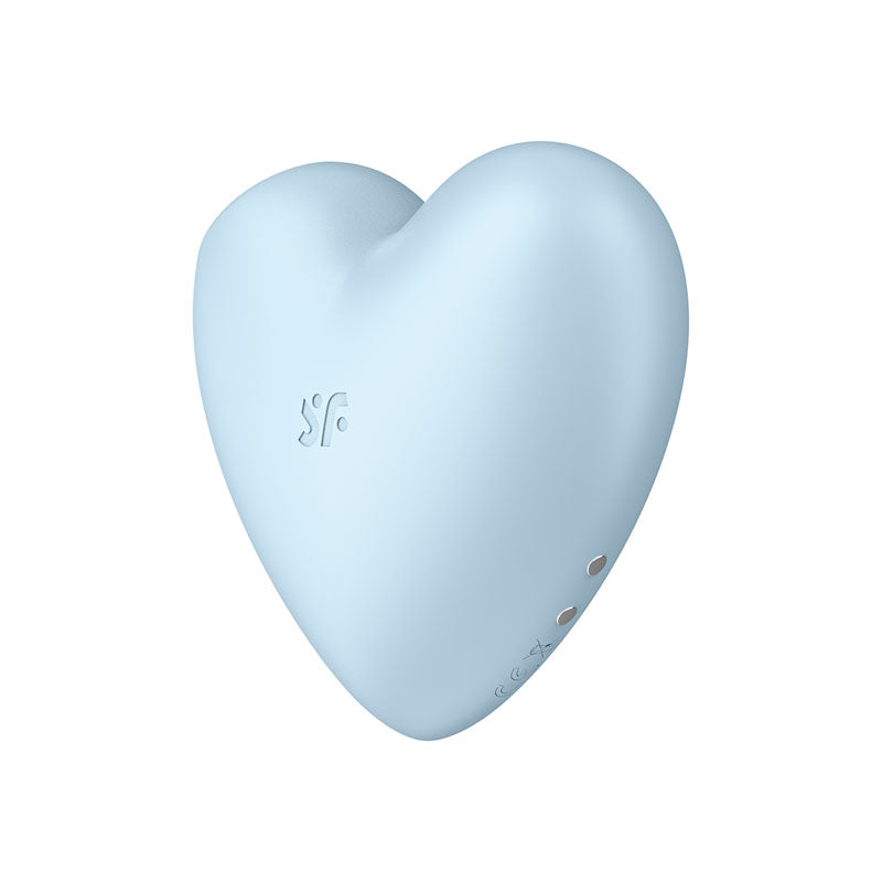 Satisfyer Cutie Heart Air-Pulse Vibrator - Blue