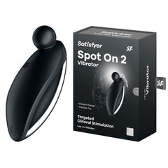 Satisfyer Spot On 2 Clit Stimulator Vibrator - Black