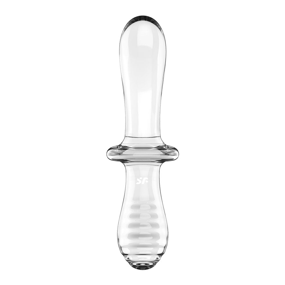 Satisfyer Double Crystal Glass Dildo