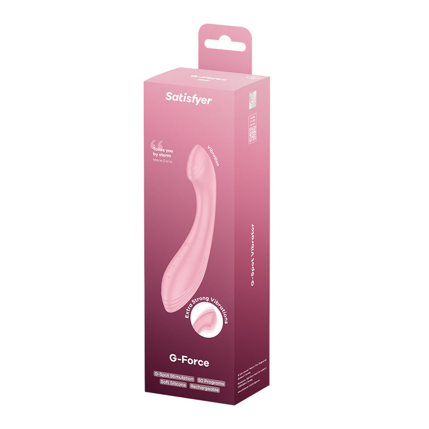 Satisfyer G-Force G-Spot Vibrator - Pink