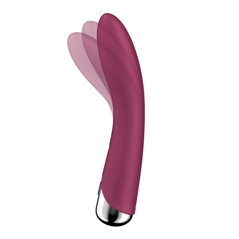 Satisfyer Spinning Vibe 1 Vibrator - Red