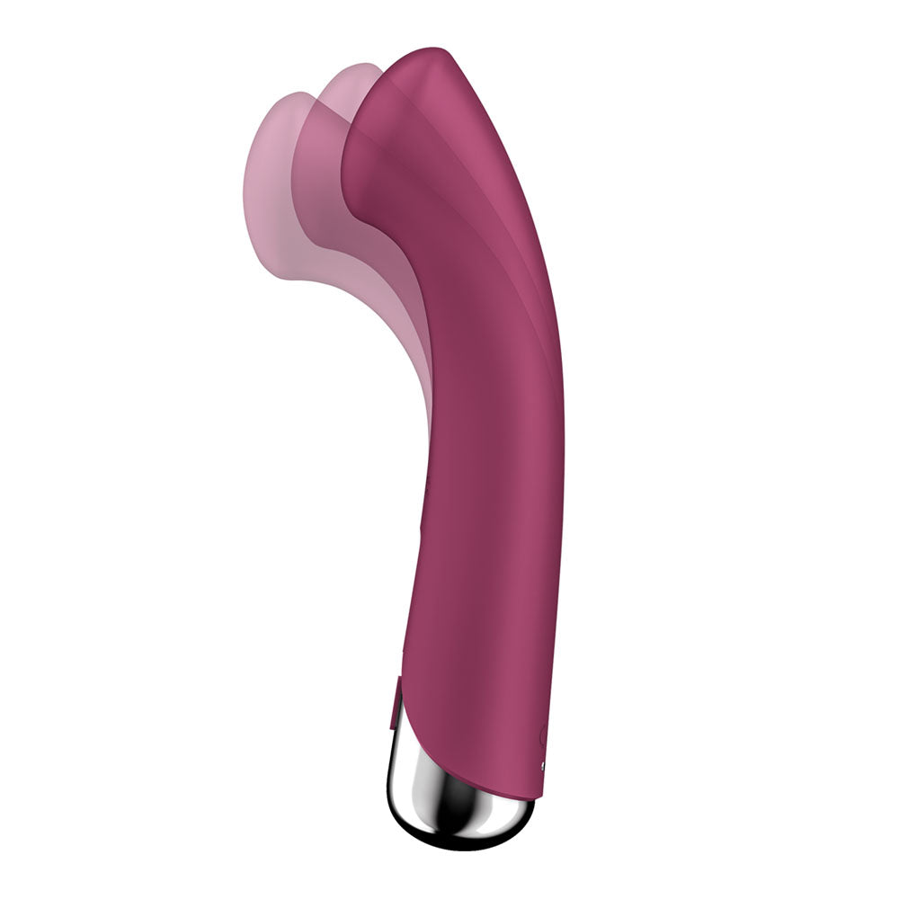 Satisfyer Spinning G-Spot 1 Vibrator - Red