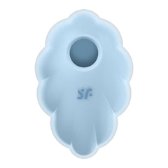 Satisfyer Cloud Dancer Clitoral Stimulator Vibrator - Blue