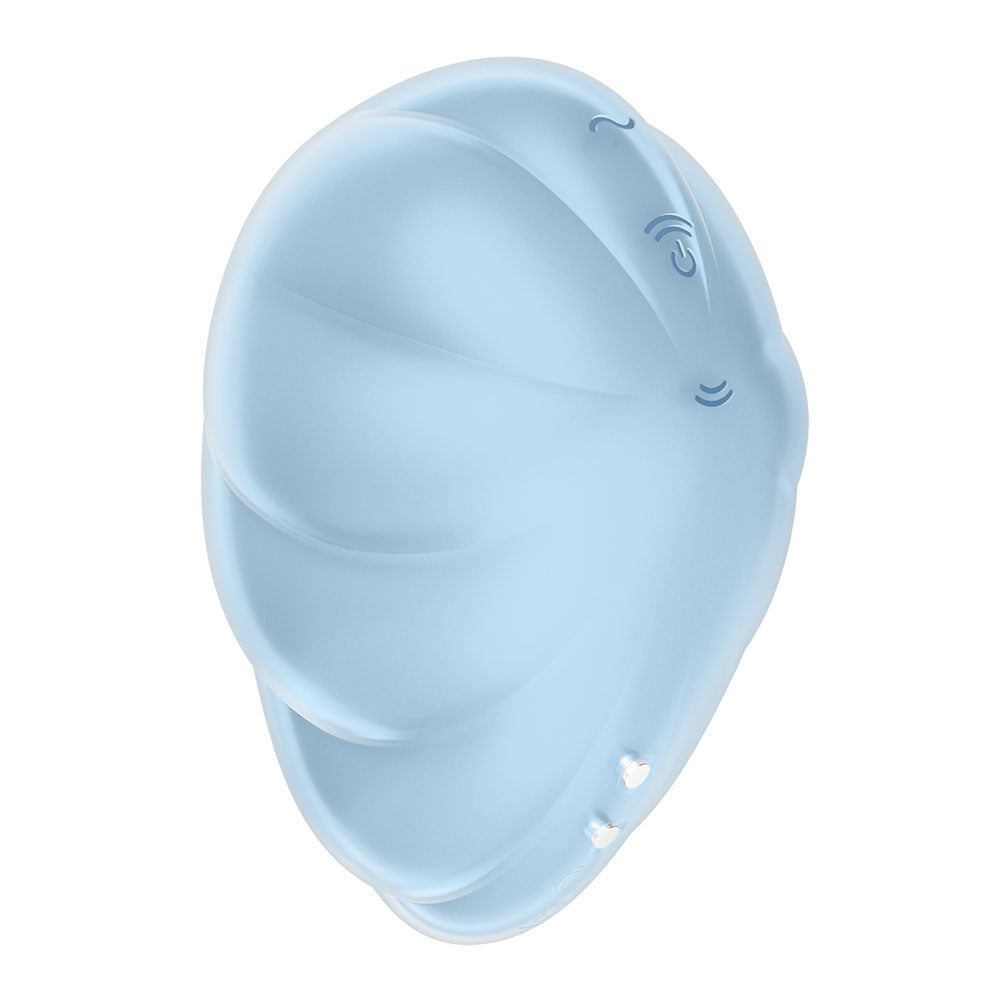 Satisfyer Cloud Dancer Clitoral Stimulator Vibrator - Blue