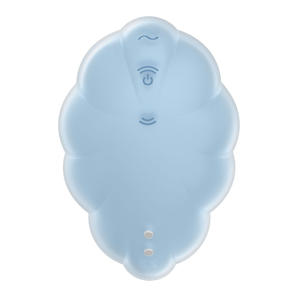 Satisfyer Cloud Dancer Clitoral Stimulator Vibrator - Blue