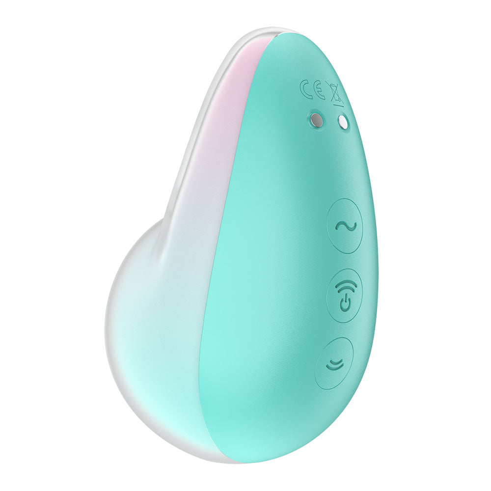Satisfyer Pixie Dust Clitoral Stimulator - Mint/Pink