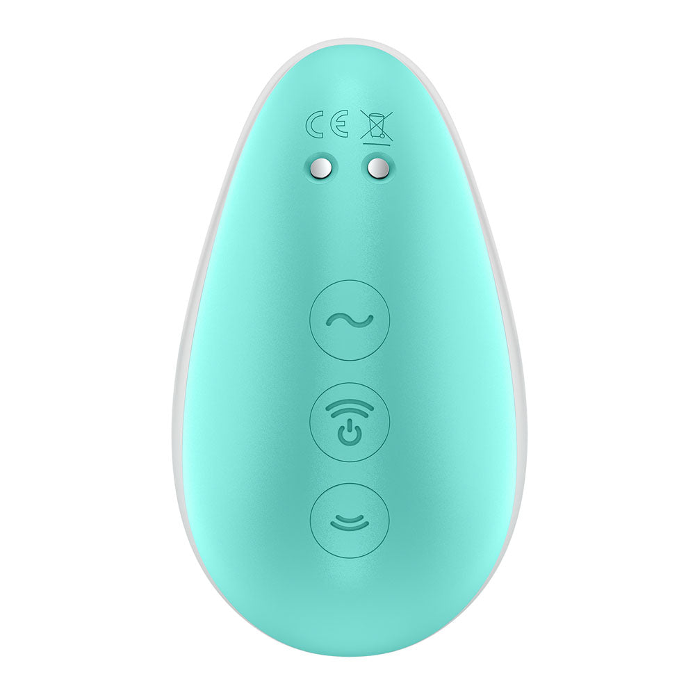 Satisfyer Pixie Dust Clitoral Stimulator - Mint/Pink