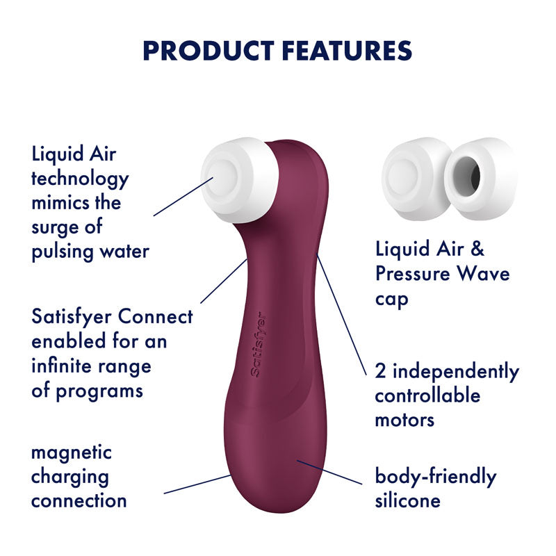 Satisfyer Pro 2 Generation 3 with App Control - Pink